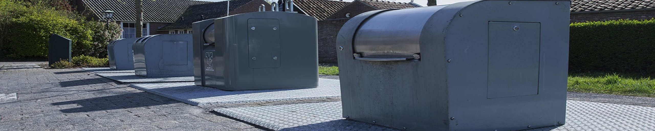 ondergrondse afvalcontainers
