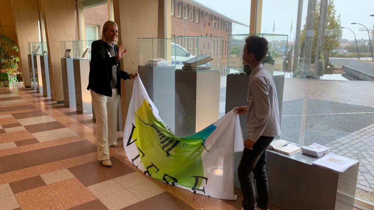 Expositie gemeentehuis Domburg 80 jaar bevrijding