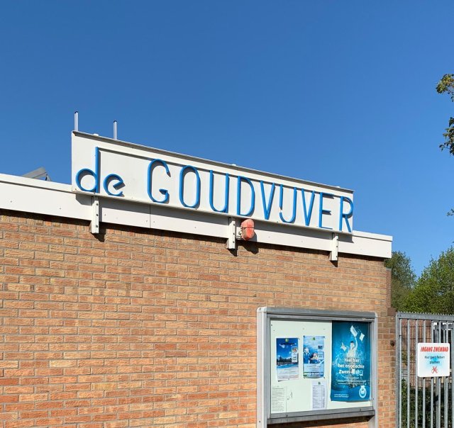 Ingang zwembad De Goudvijver 2021