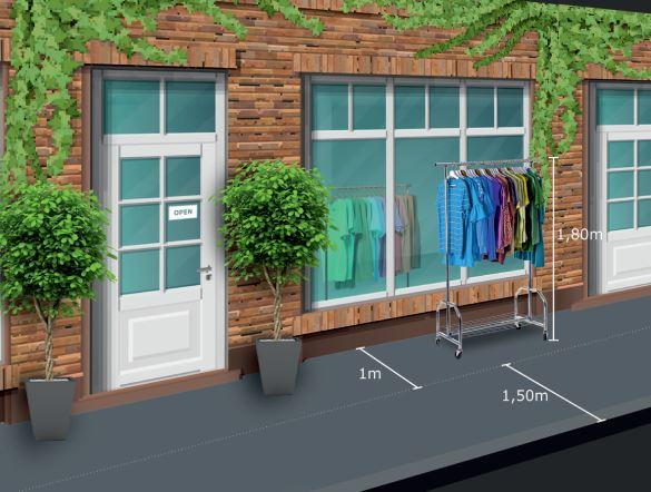 foto van een gevel van een winkel